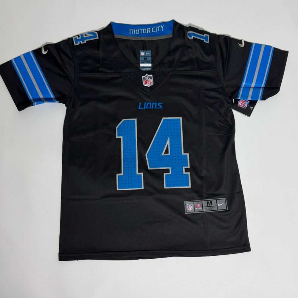 Youth St Brown Detroit Lions jersey black